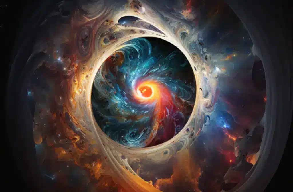 Astronomen hebben het opgegeven... Het heelal is dus niet echt!