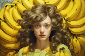 gezonde nagels en dik, glanzend haar