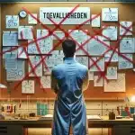 het afwijzen van ideeën het toeval