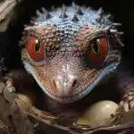 Krokodil blijkt zwanger te zijn... van zichzelf: Een wonder van de natuur