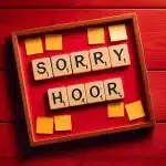 Negatieve Gewoontes Afleren: Sorry Hoor!