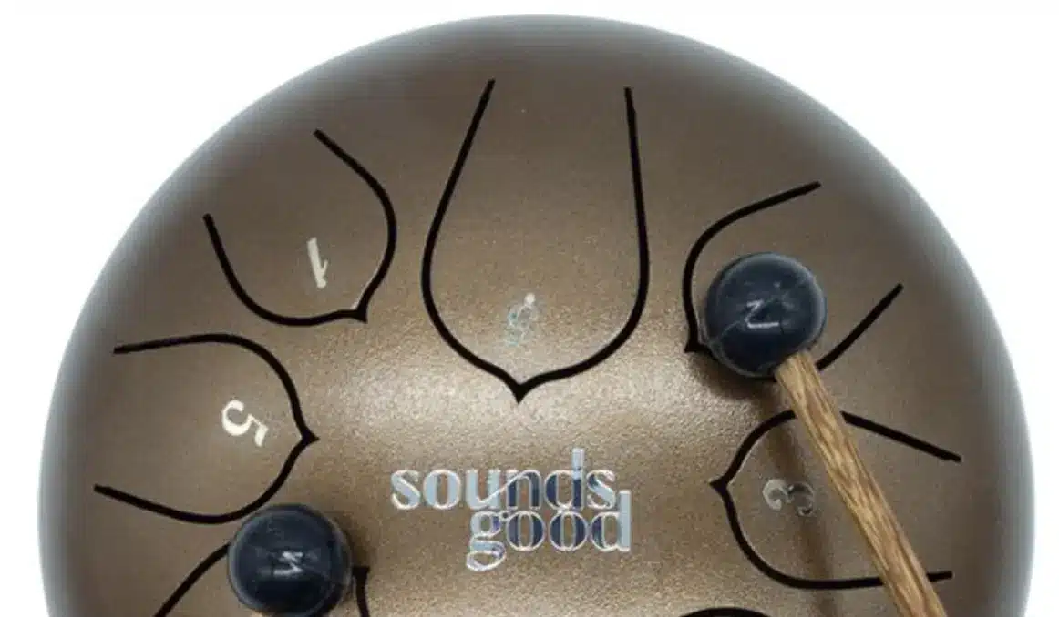 SoundsGood® Steel Tongue Drum - Handpan - klankschaal voor klanktherapie