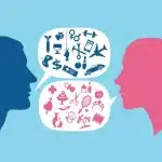 vrouwelijke communicatie